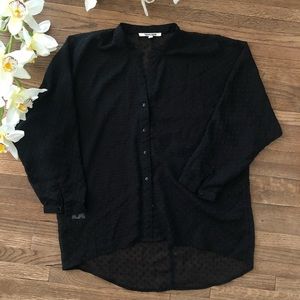 DANIEL RAINN | Polka Dot Sheer Top